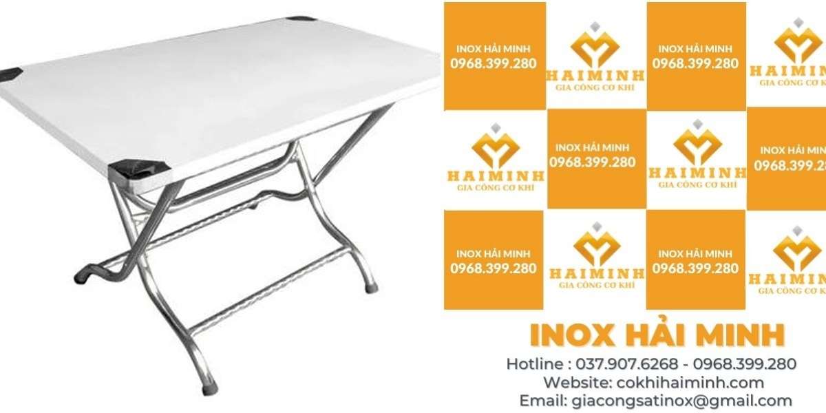 Đặc Điểm Nổi Bật Của Bàn Inox Chữ Nhật 1m2.