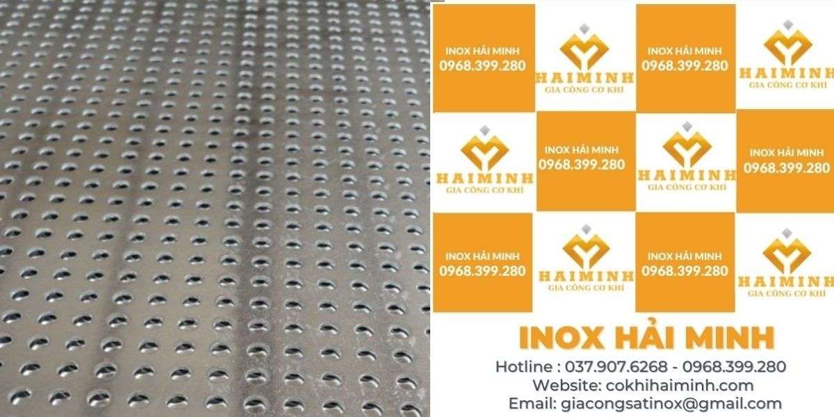 Gia công đục lỗ inox theo yêu cầu