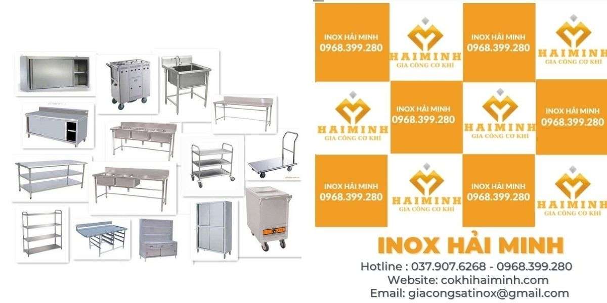 Gia công thiết bị inox, bếp nhà hàng giá rẻ tại quận 7