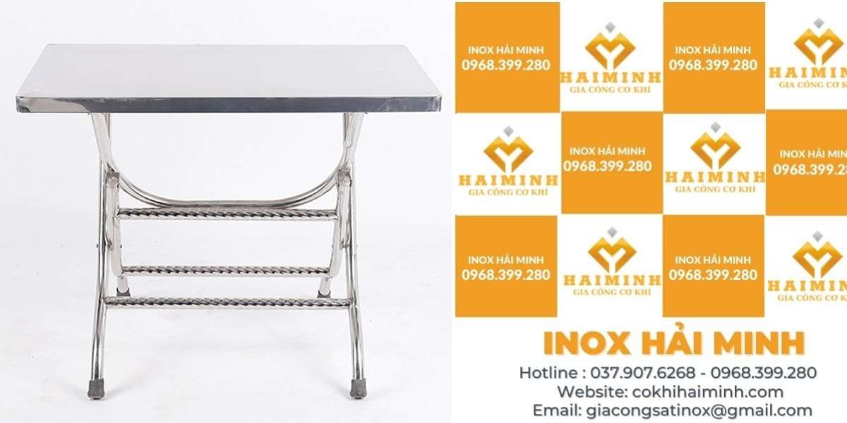 Lợi Ích Vượt Trội Khi Sử Dụng Bàn Inox Chữ Nhật 1m2.