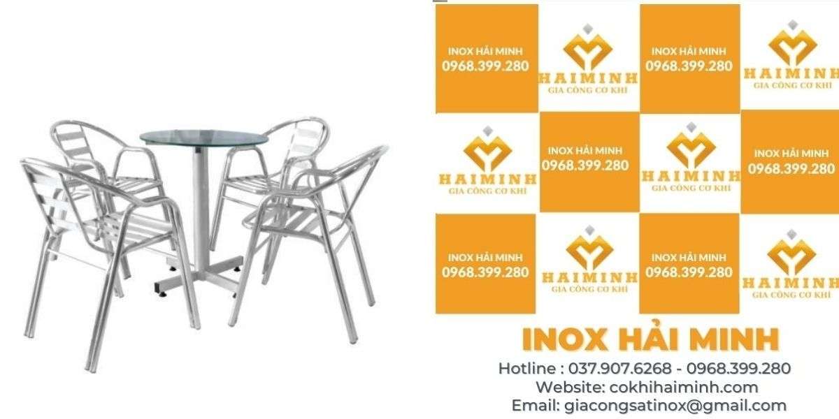 Xưởng gia công bàn, ghế inox, bàn ghế sắt, bàn ghế cafe