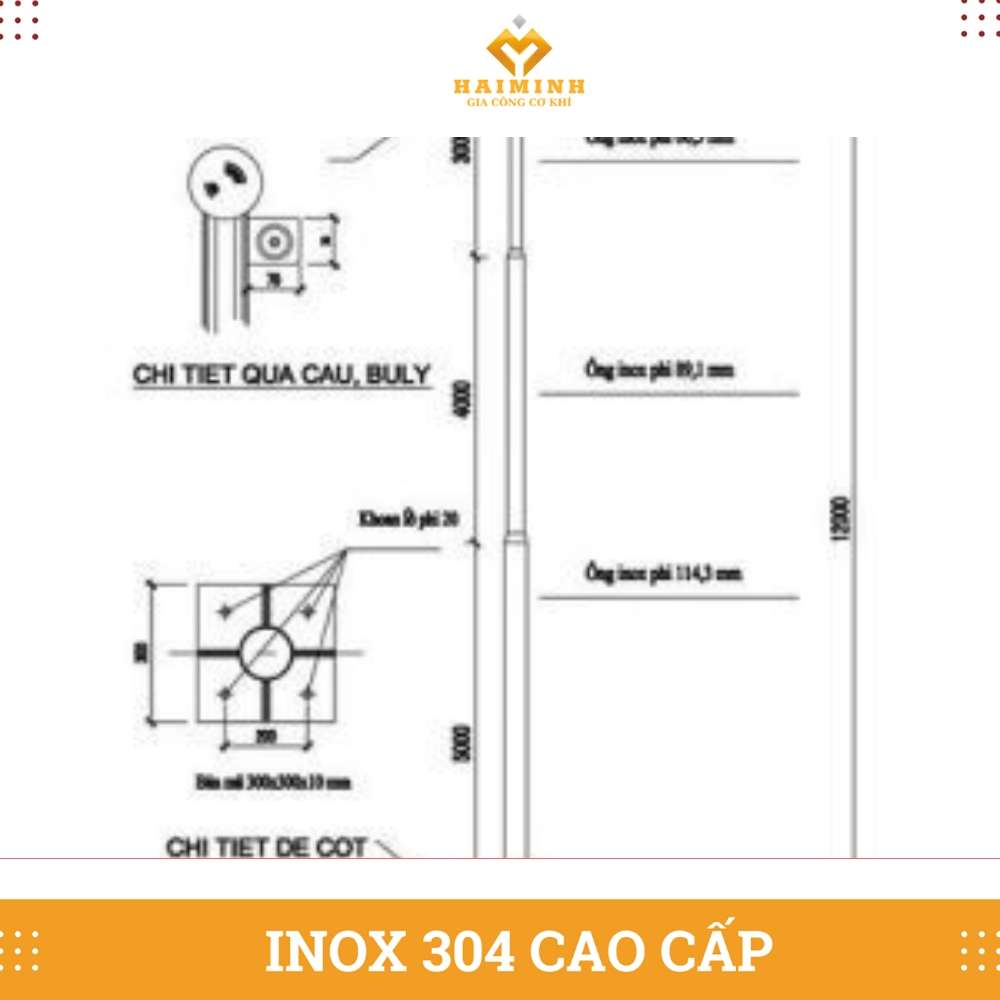Cột cờ inox ngoài trời