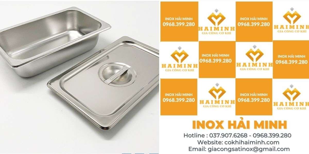 khay đựng kem inox