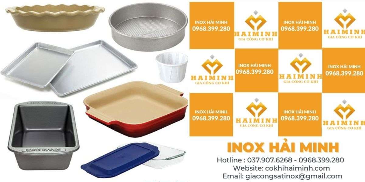 khay inox nướng bánh