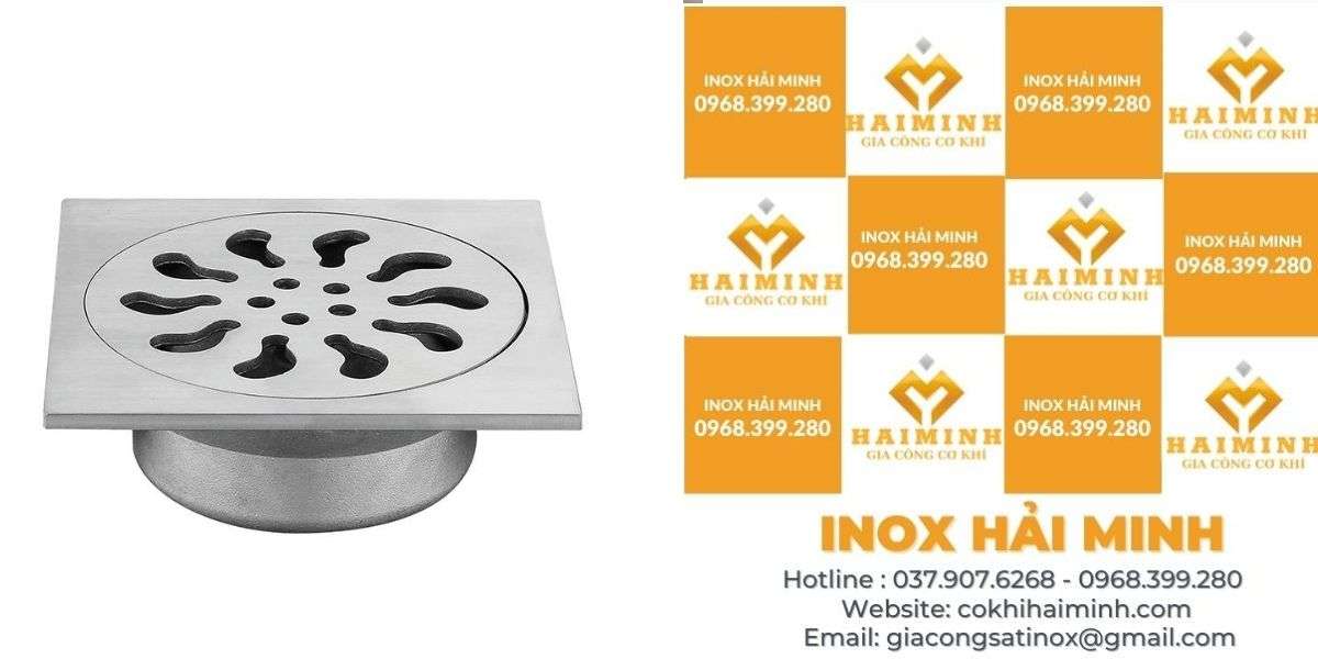 phễu thoát sàn inox đúc