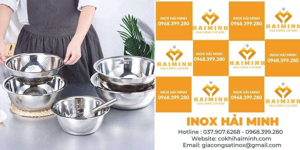 thau inox cao cấp 30cm