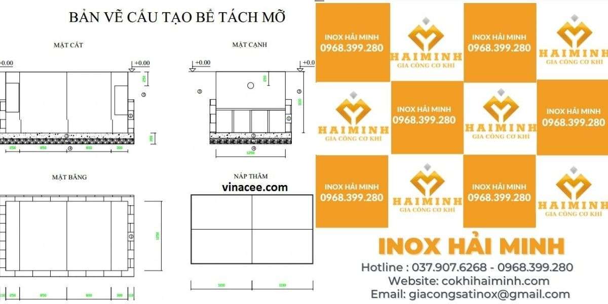 Cách tính toán bể tách dầu mỡ phù hợp với nhu cầu sử dụng