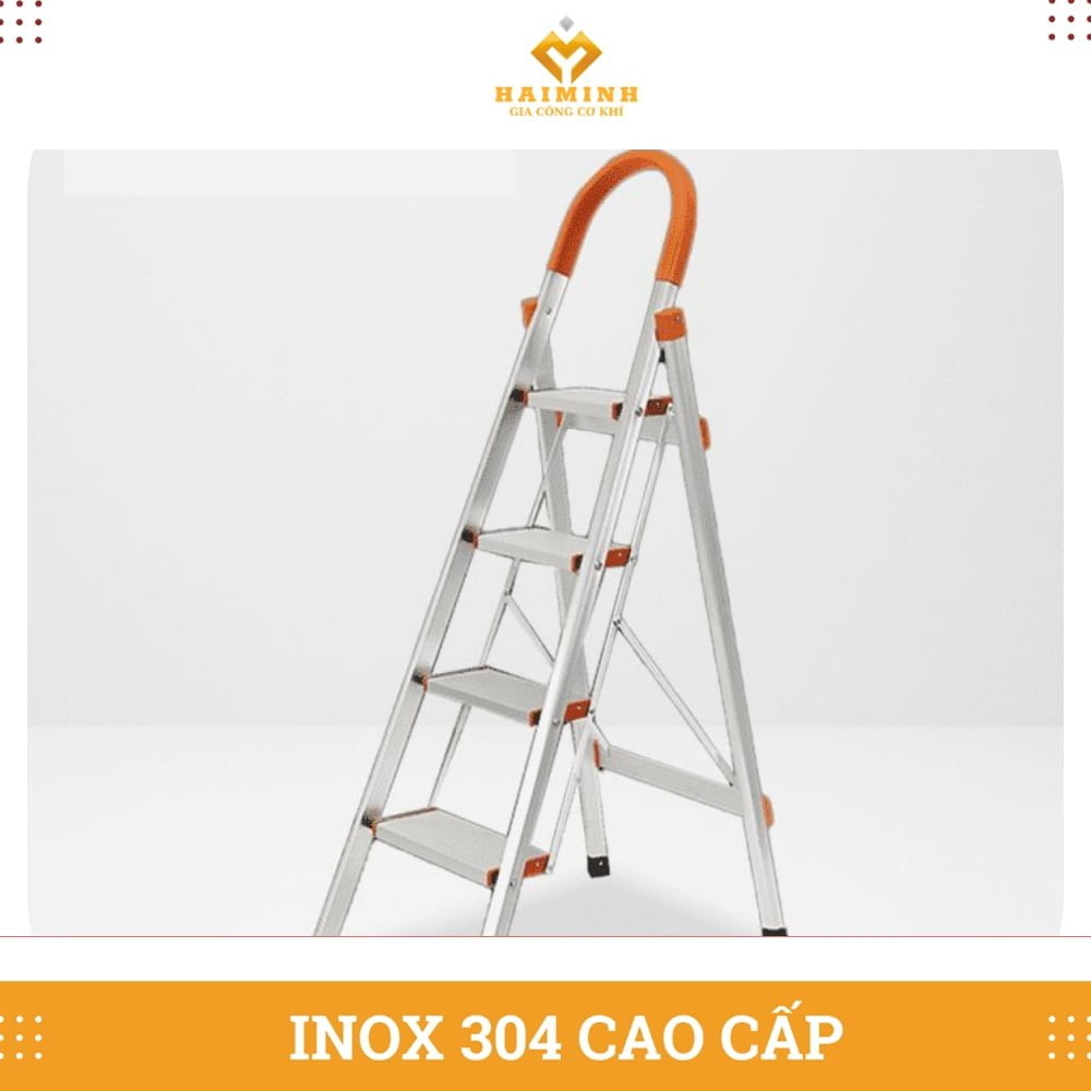 20+ Mẫu Thang Inox 304 Giá Rẻ | Báo Giá Thang Xếp Inox