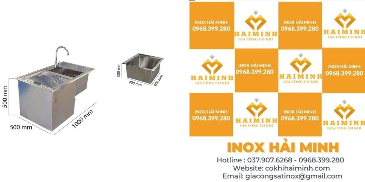 Kệ chén inox tích hợp bồn rửa tiện lợi