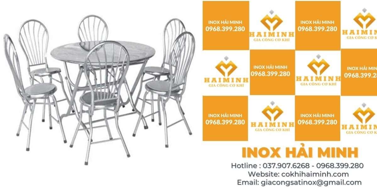 Xưởng gia công bàn, ghế inox, bàn ghế sắt, bàn ghế cafe 20