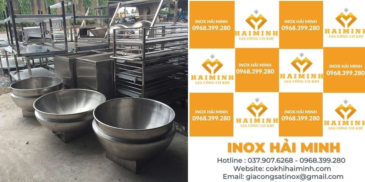 Báo giá gia công nồi inox 304, chảo inox theo yêu cầu 10