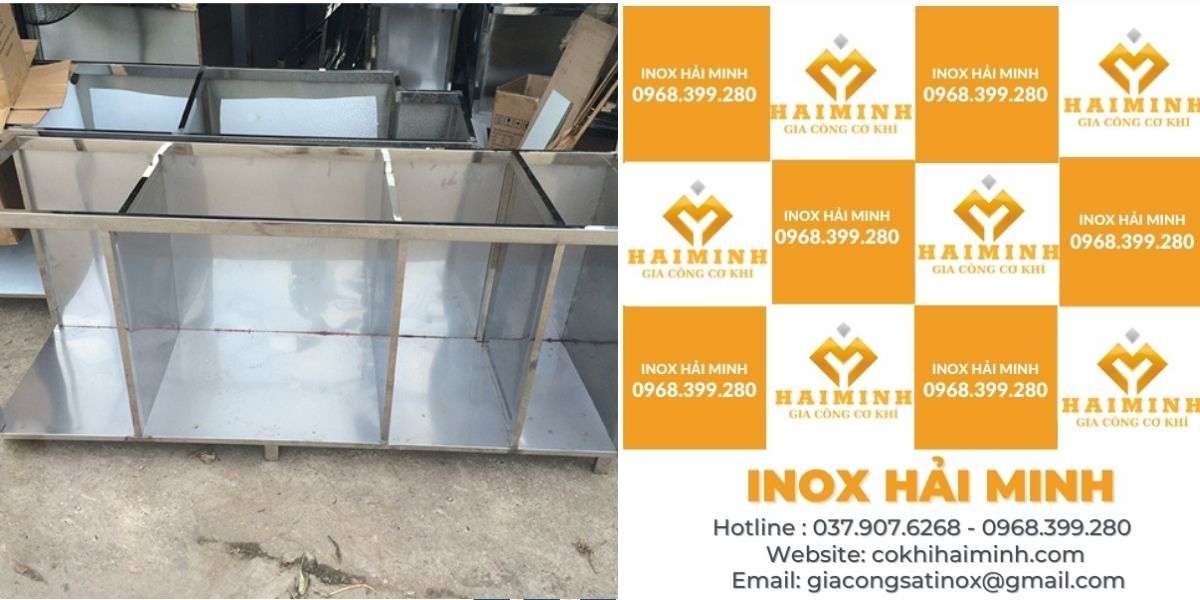 Báo giá gia công tủ bếp inox công nghiệp trọn gói 21