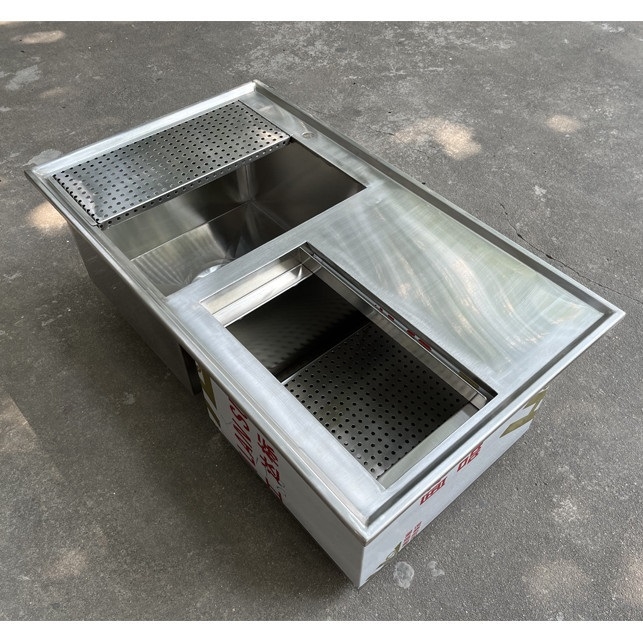 thùng đá inox âm bàn 9 khay topping với thiết kế nắp trượt, nắp mở hoặc nắp rời, hoặc theo yêu cầu của khách hàng thùng đá inox âm bàn 9 khay topping với thiết kế nắp trượt, nắp mở hoặc nắp rời, hoặc theo yêu cầu của khách hàng