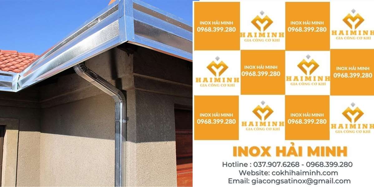 báo giá thi công máng xối inox hà nội