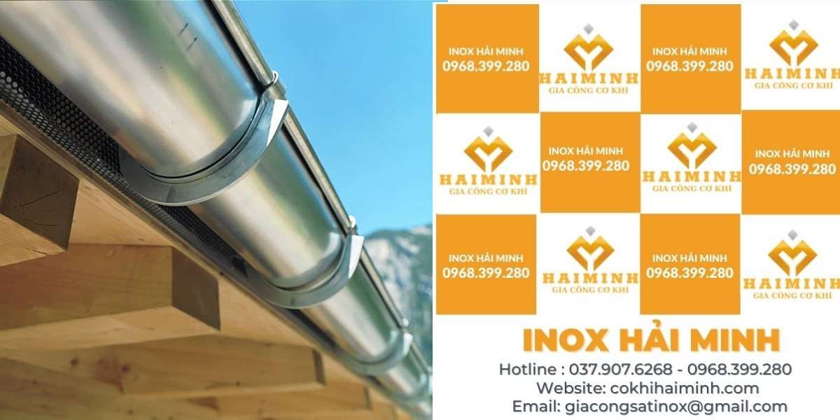 ứng dụng của máng xối inox