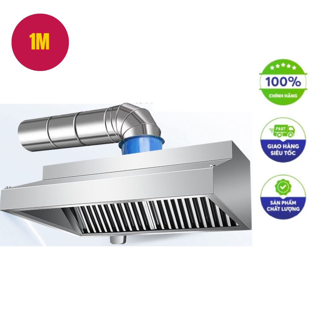 chụp hút mùi inox 1m