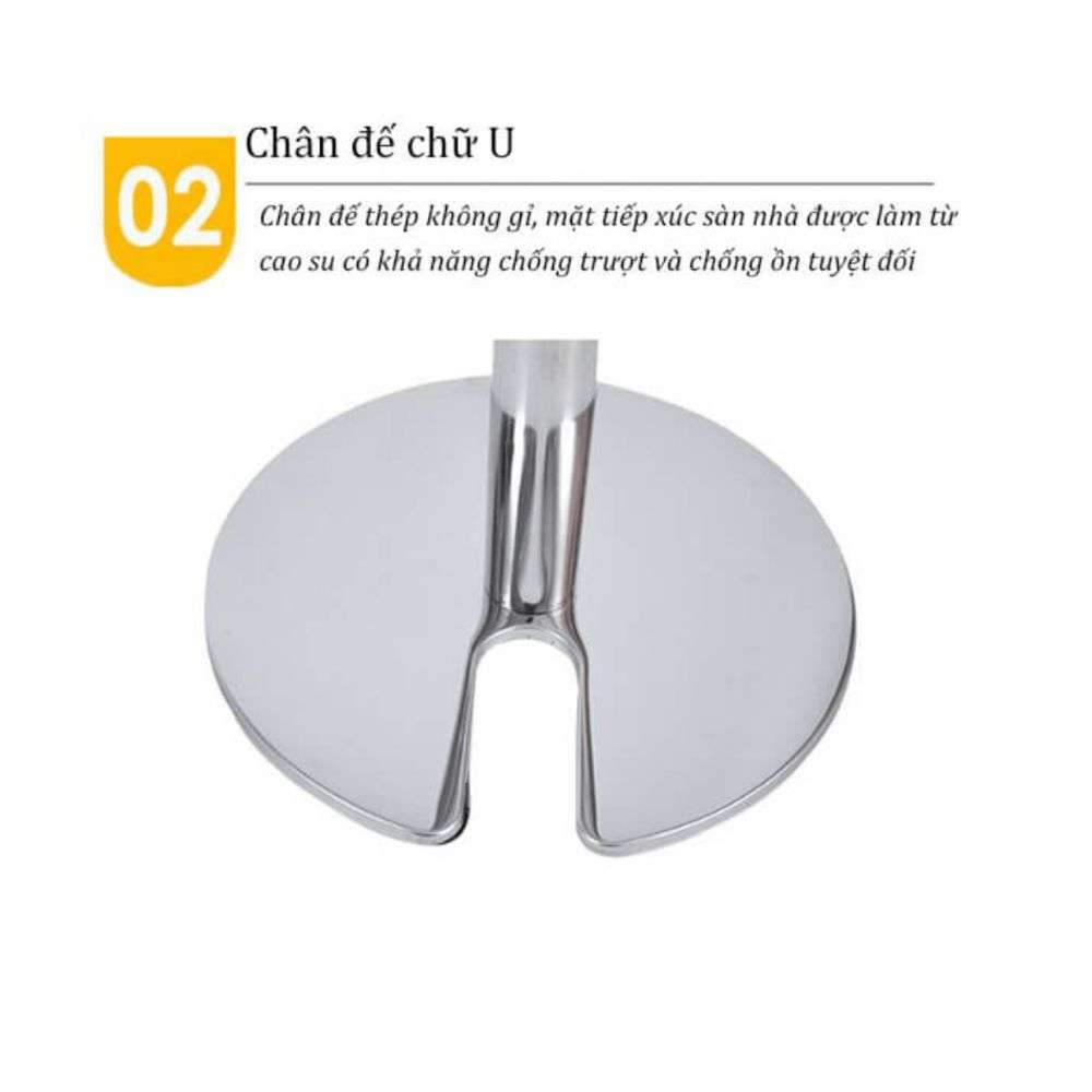 Tính Năng Nổi Bật của Cột Chắn Inox Đế Chữ U