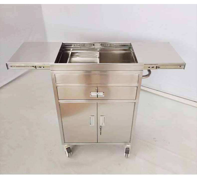 tủ inox y tế 4 cửa 2 ngăn kéo 30