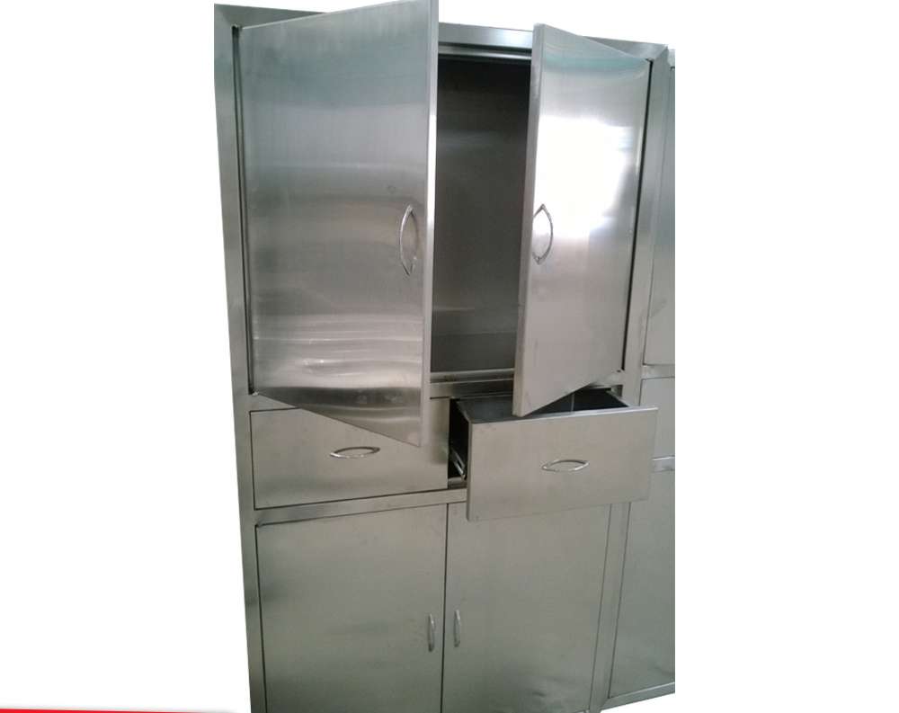 Tủ thuốc inox 304 900x350x1700mm 12