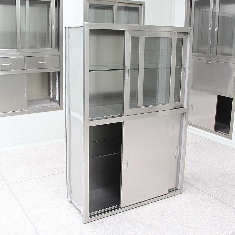 tủ thuốc tây inox 900x1300x300mm 18