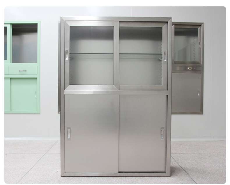 tủ thuốc tây inox 900x1300x300mm 15