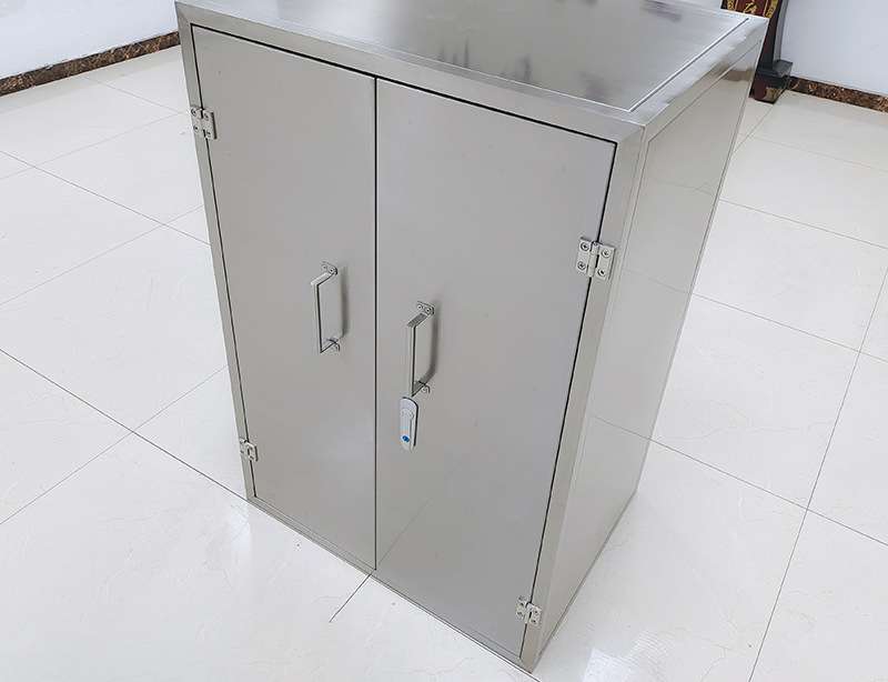 Tủ thuốc inox 2 cánh cửa 800x600x1200mm 9