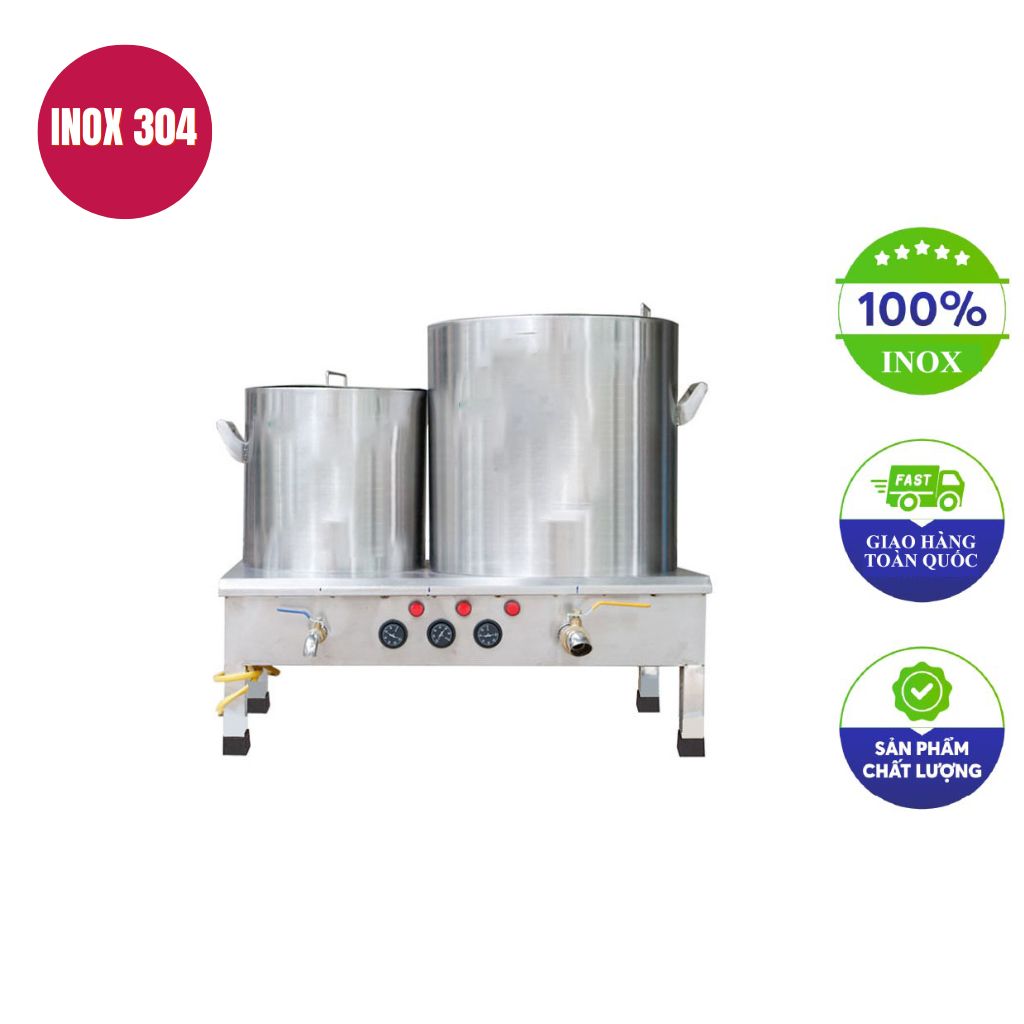 Bộ nồi nấu phở mâm nhiệt 30L – 60L điện liền