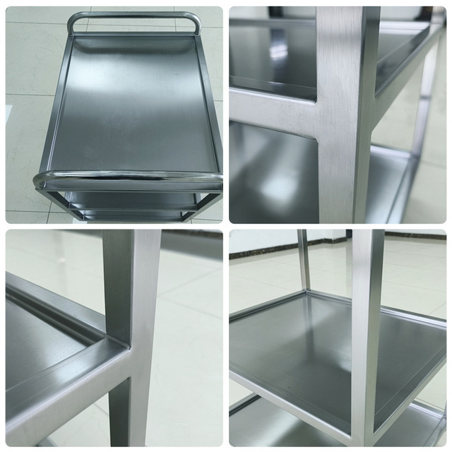 Inox 304, loại vật liệu phổ biến làm xe đẩy, chống gỉ sét và ăn mòn tốt Inox 304, loại vật liệu phổ biến làm xe đẩy, chống gỉ sét và ăn mòn tốt