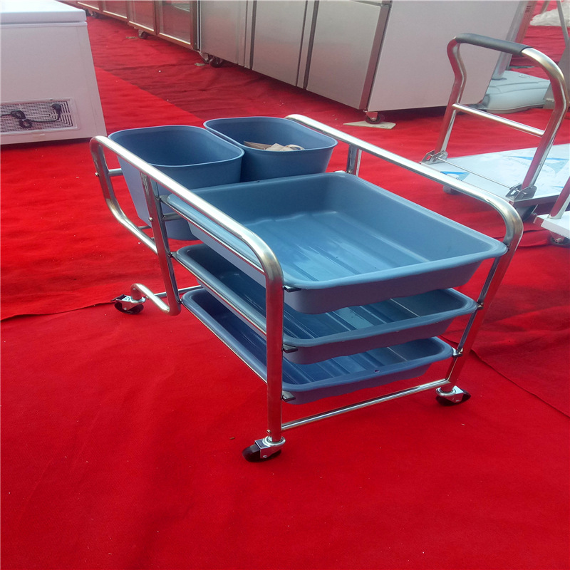 Xe đẩy inox có thể sử dụng để vận chuyển nhiều loại hàng hóa Xe đẩy inox có thể sử dụng để vận chuyển nhiều loại hàng hóa
