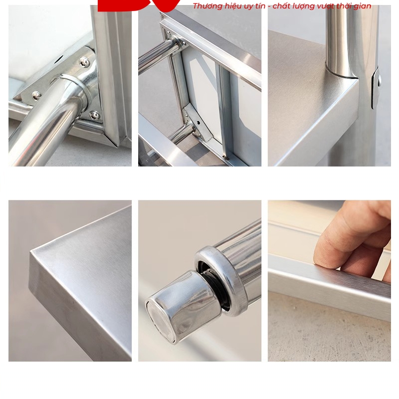 Chân bàn bằng hộp inox 40×40 mm Chân bàn bằng hộp inox 40×40 mm