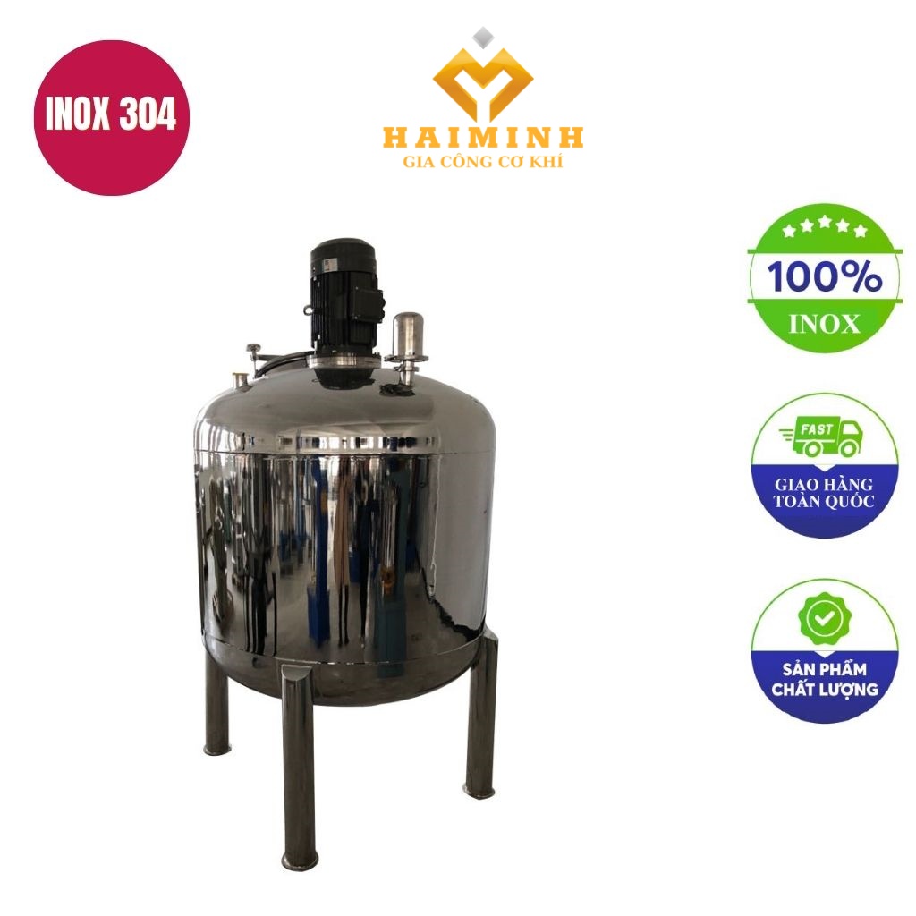 bồn khuấy inox 1000l