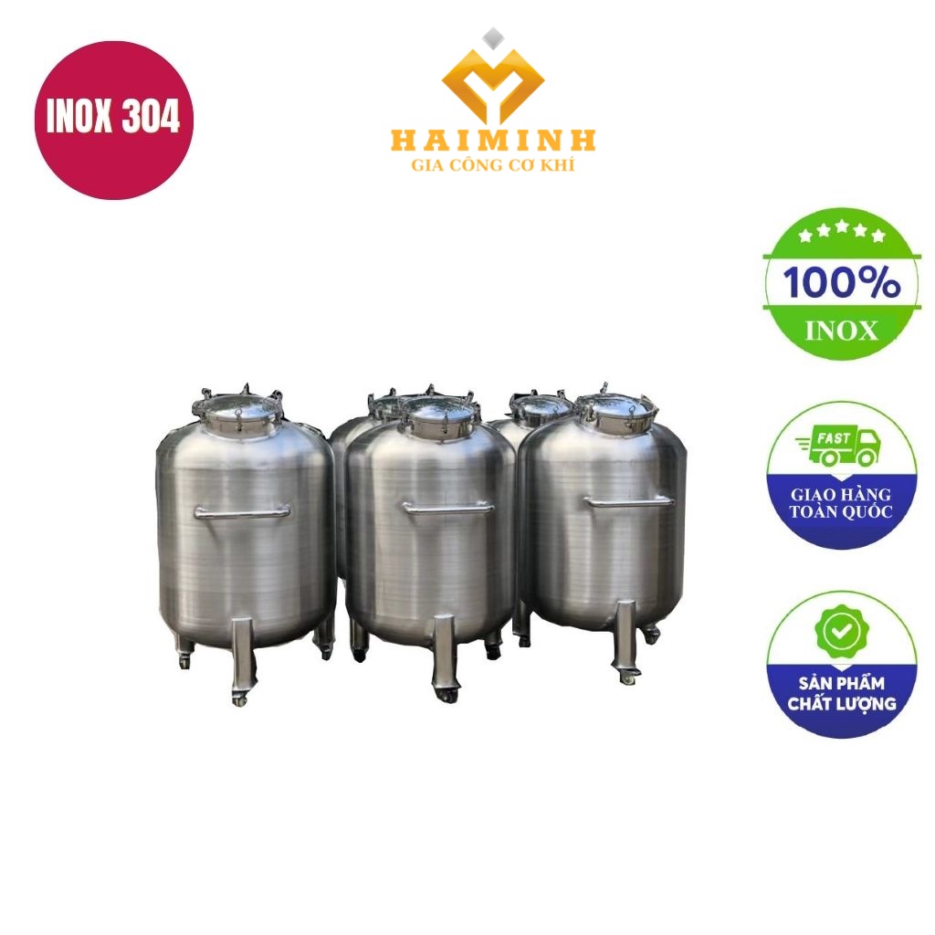 bồn lên men sữa 5000l 1400x2300mm