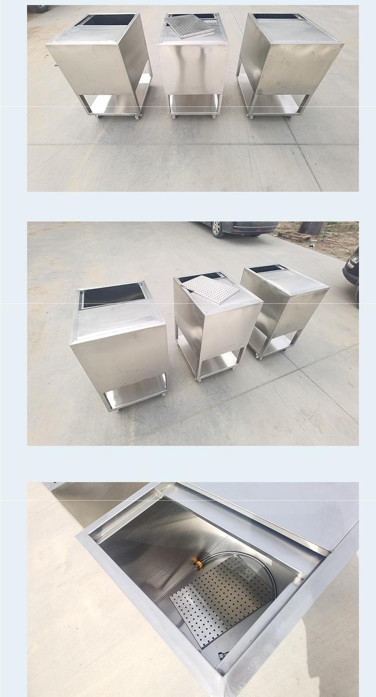 với bề mặt inox sáng bóng