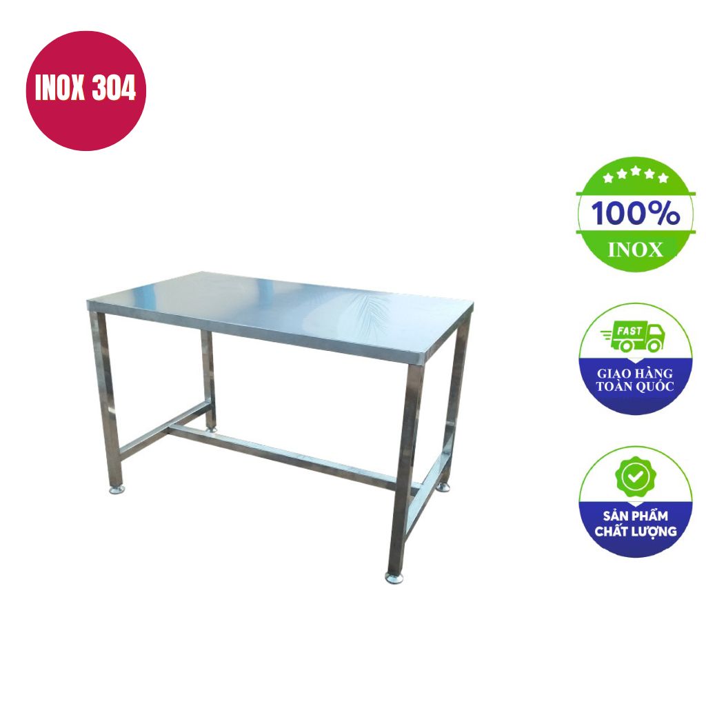 Bàn inox 1 tầng