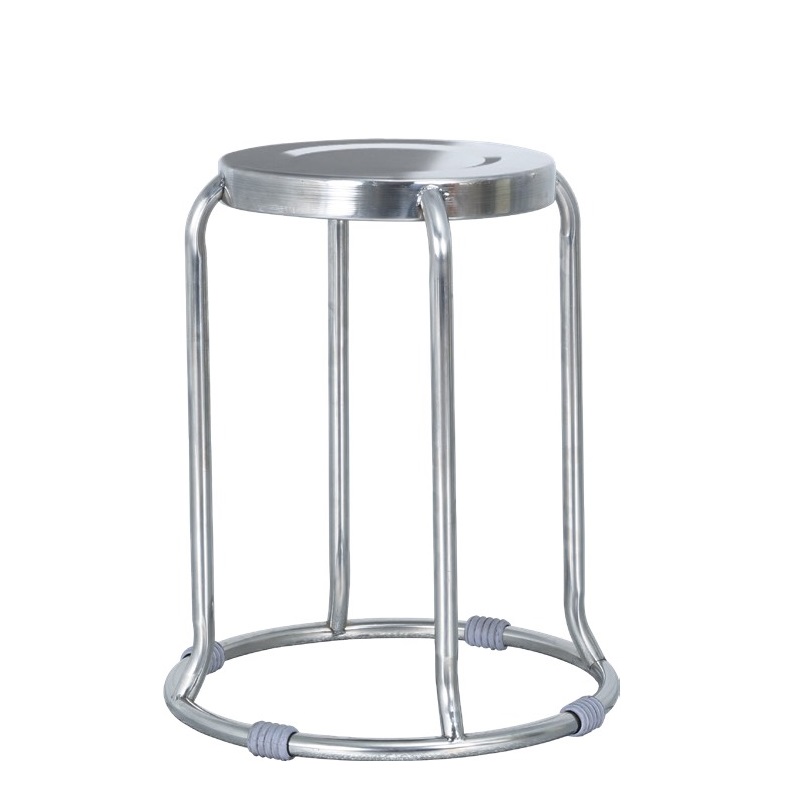 Ghế inox tròn, ghế đôn inox