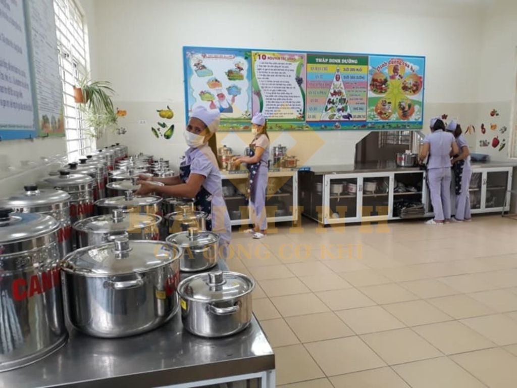 Hệ Thống Bếp Công Nghiệp Cho Trường Học