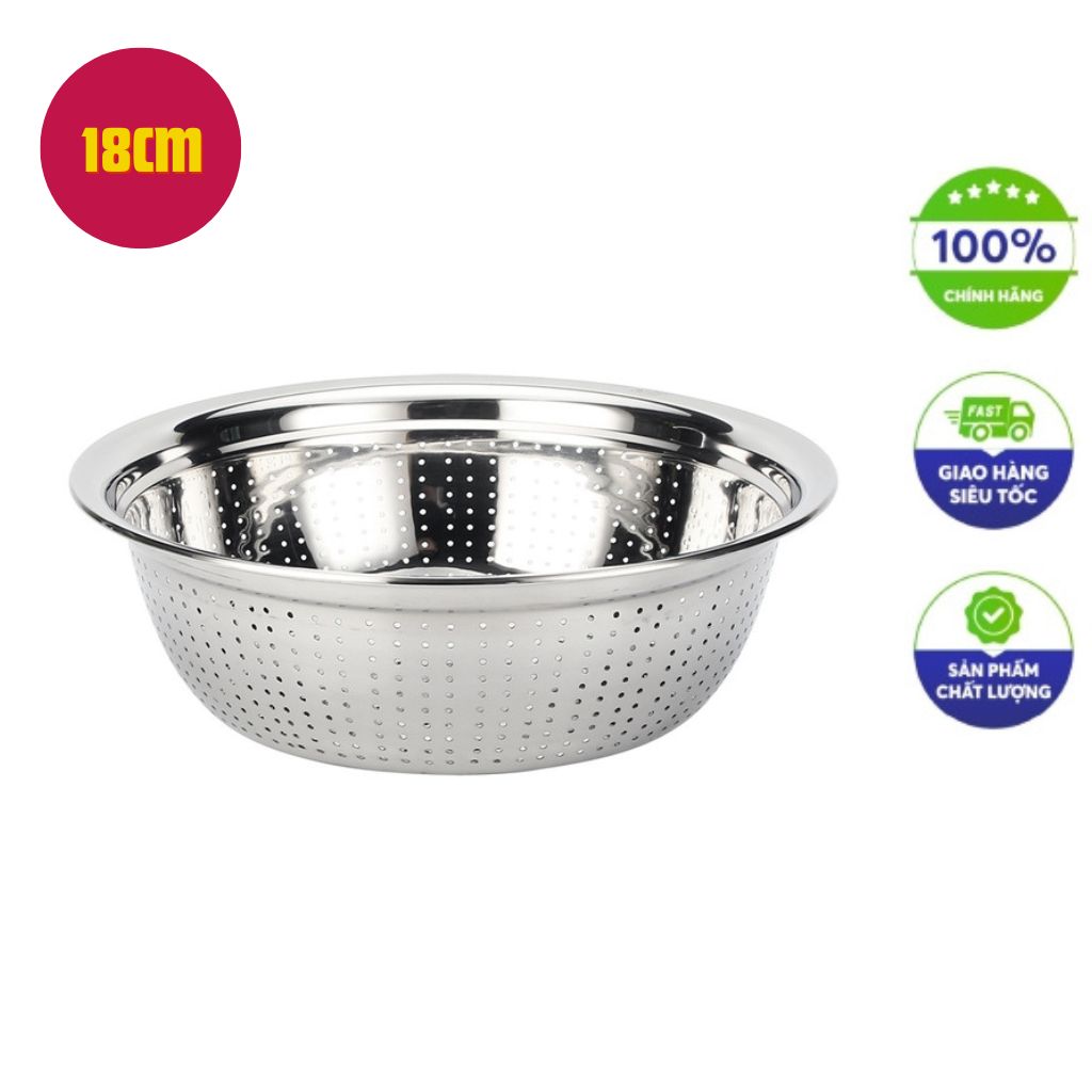 Rổ ben inox 18cm