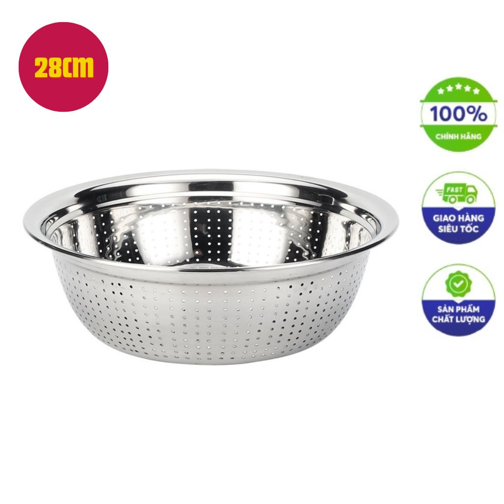 Rổ ben inox 28cm