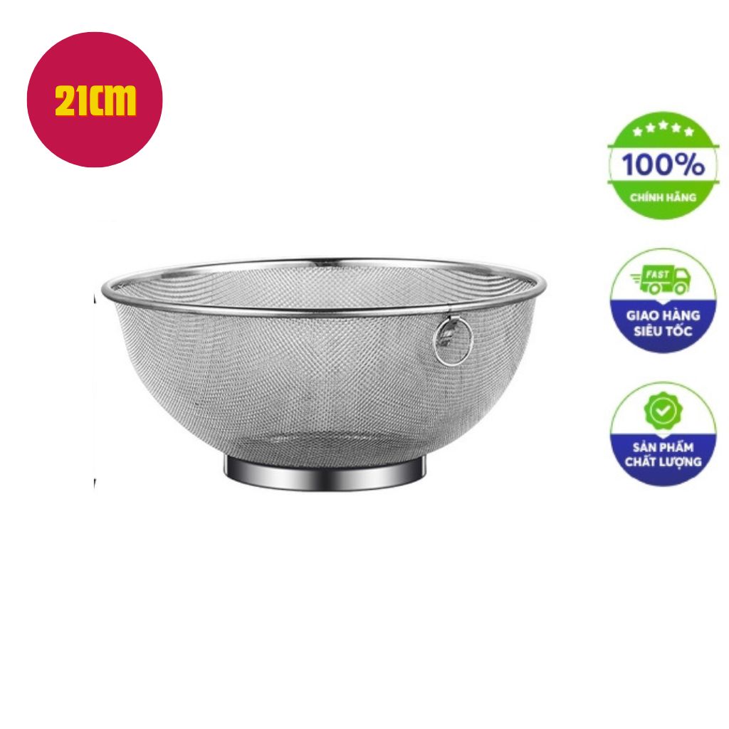 Rổ lưới inox 21cm