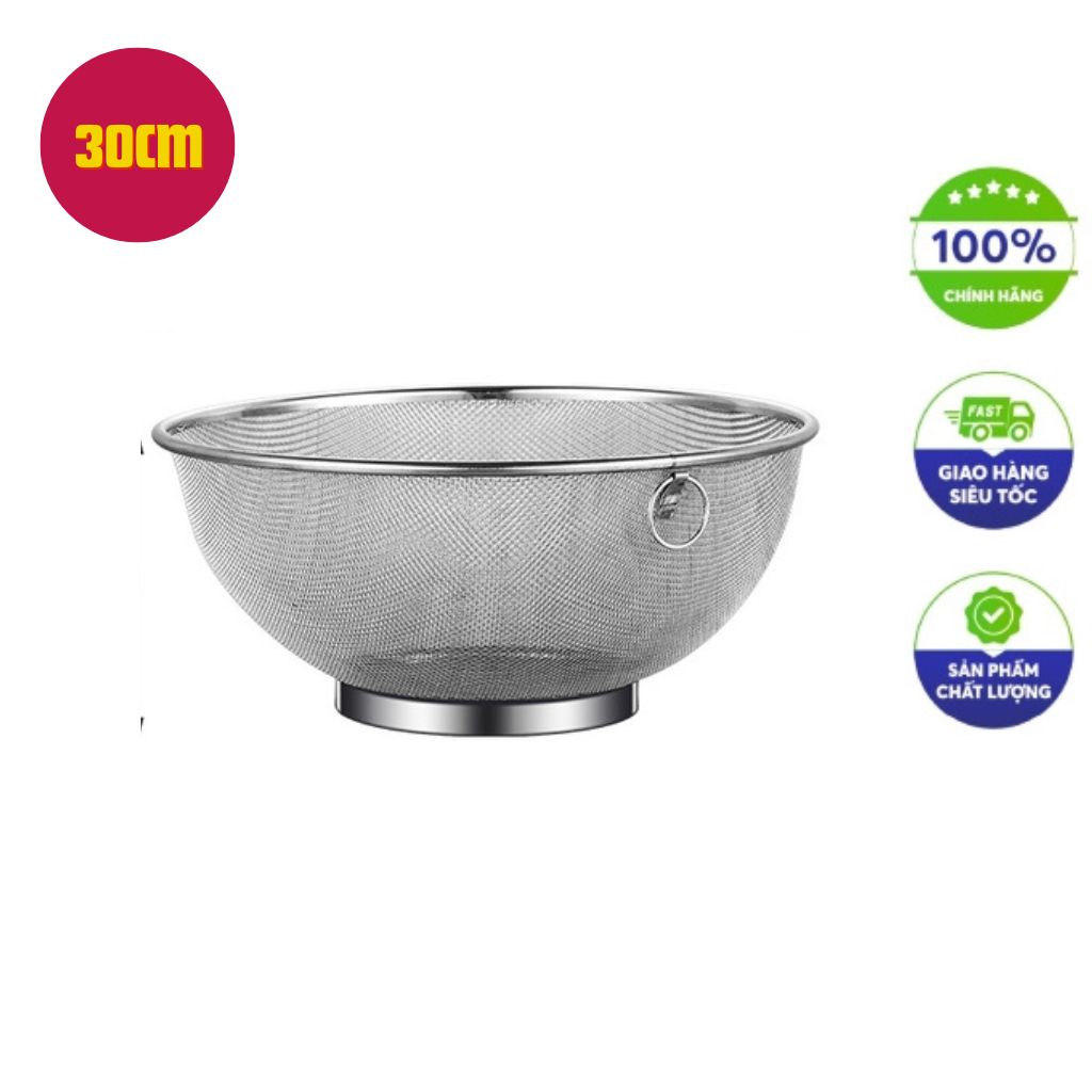 Rổ lưới inox 30cm