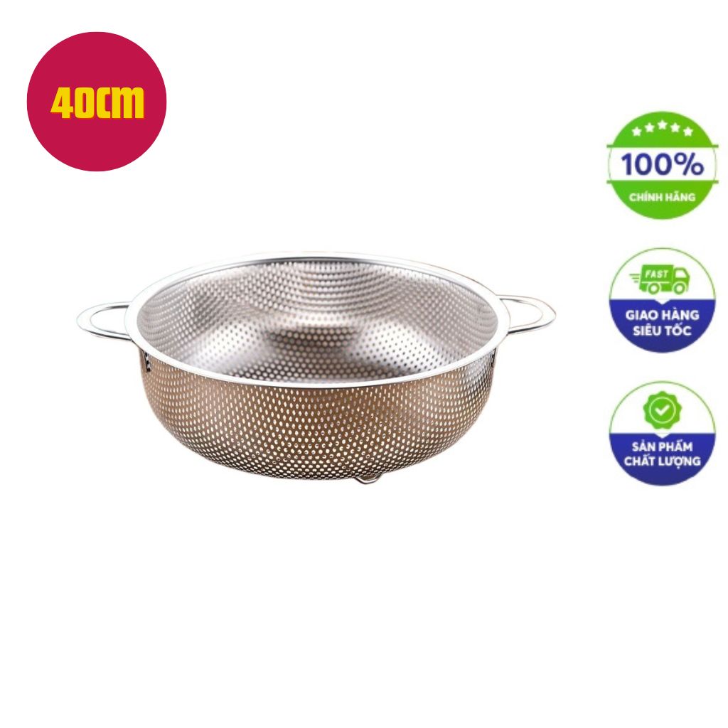 Rổ rá inox 40cm