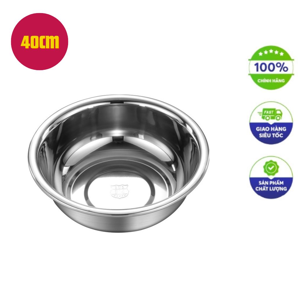 Thau inox sâu lòng 40cm