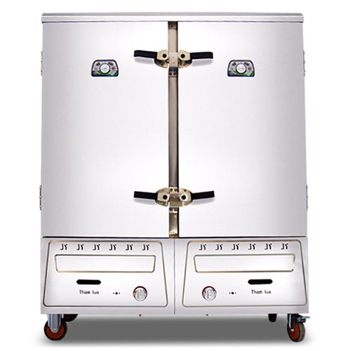 Tủ nấu cơm dùng gas và điện