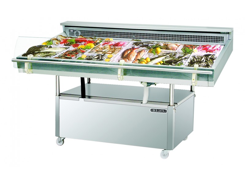 Tủ trưng bày thịt, cá, hải sản