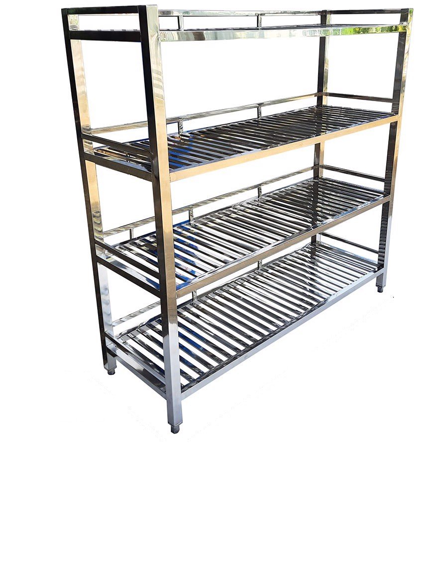 kệ inox 4 tầng