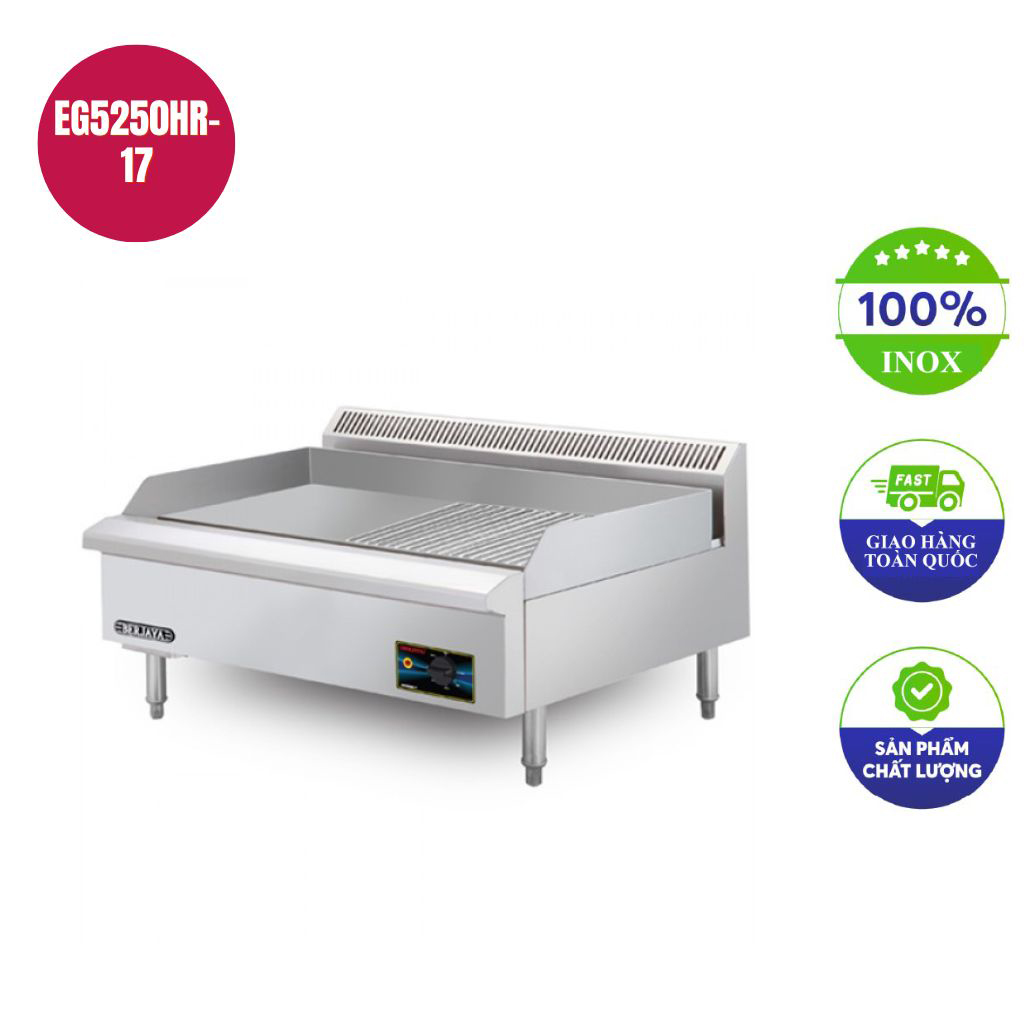 Bếp chiên rán nửa phẳng nửa nhám dùng điện EG5250 Bếp chiên rán nửa phẳng nửa nhám dùng điện EG5250