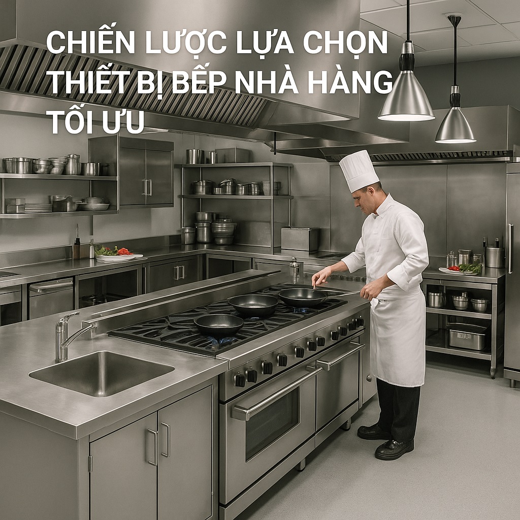 Chiến lược lựa chọn thiết bị bếp nhà hàng tối ưu Chiến lược lựa chọn thiết bị bếp nhà hàng tối ưu