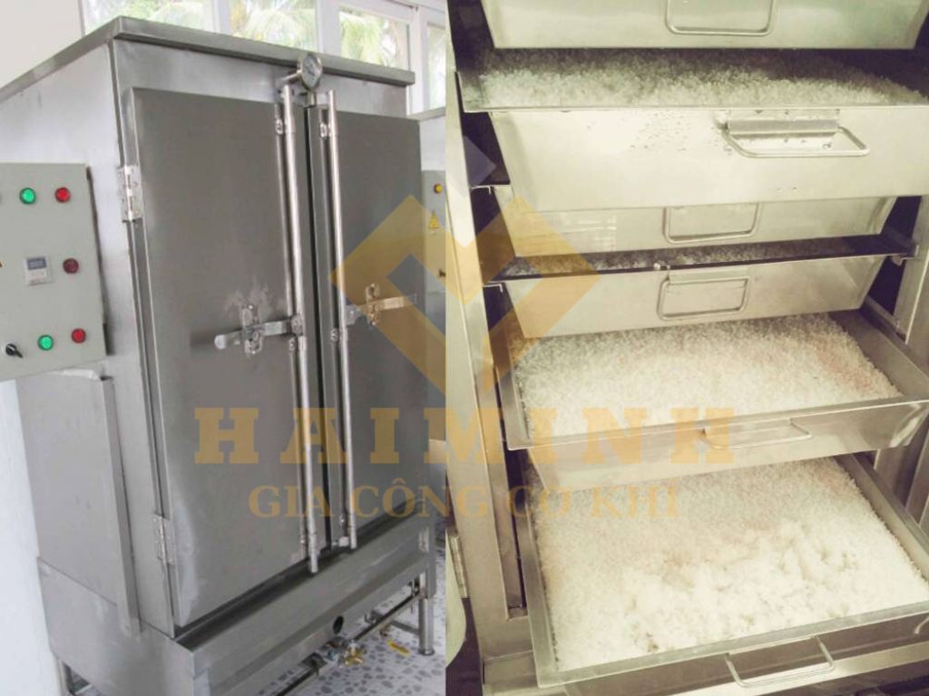 Nên chọn tủ hấp cơm công nghiệp dùng điện hay gas Nên chọn tủ hấp cơm công nghiệp dùng điện hay gas