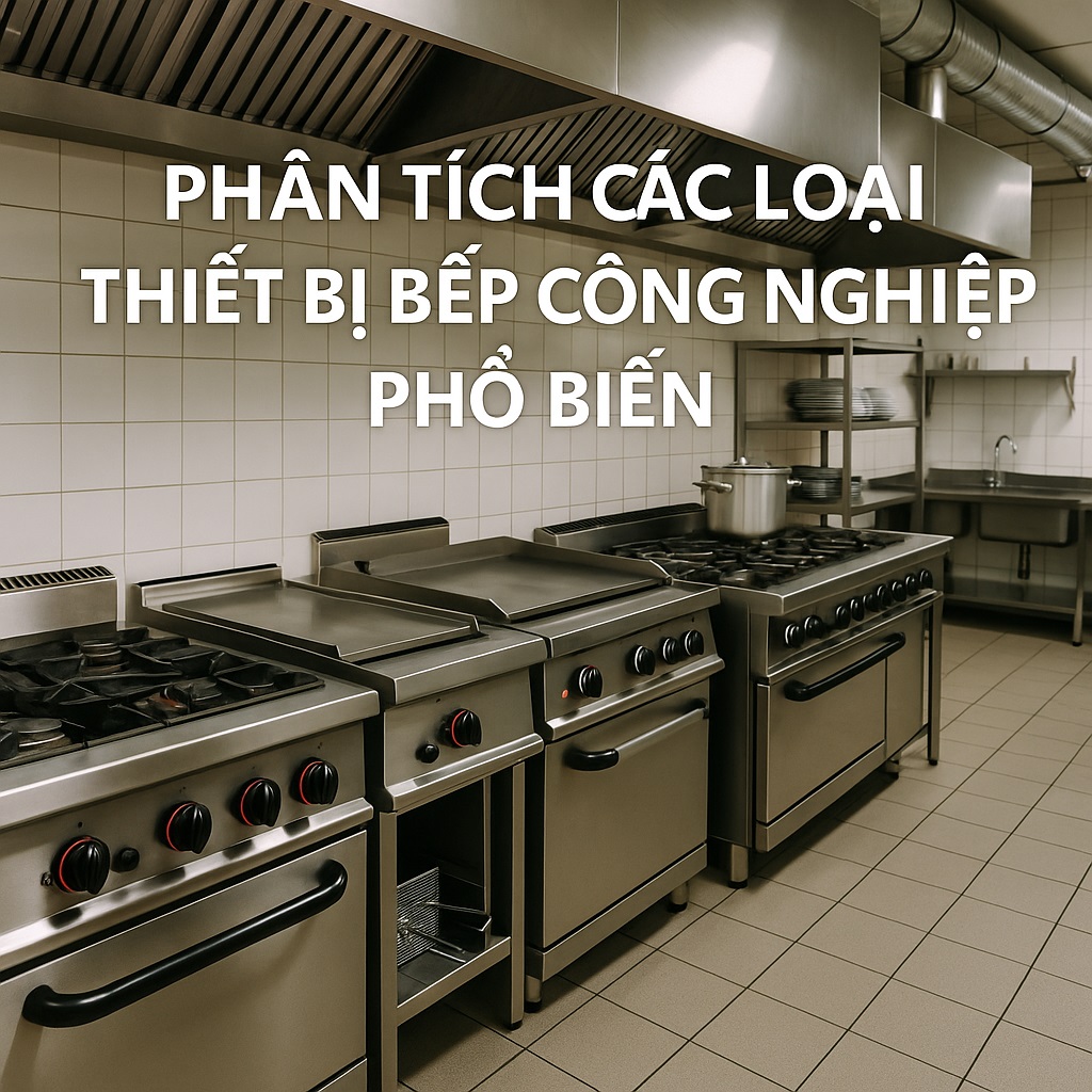 Phân tích các loại thiết bị bếp công nghiệp phổ biến Phân tích các loại thiết bị bếp công nghiệp phổ biến