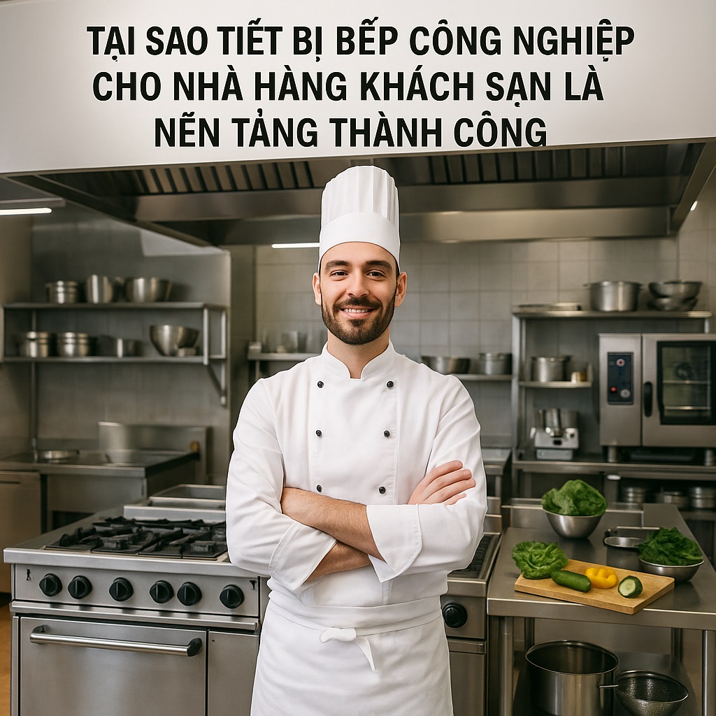 Tại sao thiết bị bếp công nghiệp cho nhà hàng khách sạn là nền tảng thành công